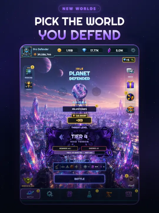 Choose which world you defend